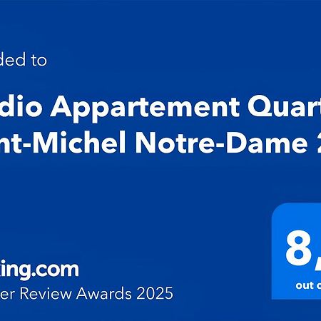 Studio Appartement Quartier Saint-Michel Notre-Dame 2 Free Netflix Paříž Exteriér fotografie